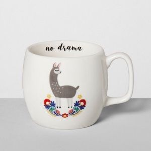 NWT Opalhouse No drama Llama mug